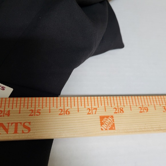 J.M. Haggar Mens Tailored Fit Suit Jacket Black 50 Regular Blazer 1059762 NEW - Picture 8 of 12